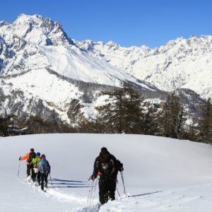 Le Meilleur des Écrins en raquette à neige