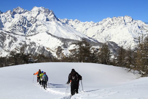 Le Meilleur des Écrins en raquette à neige